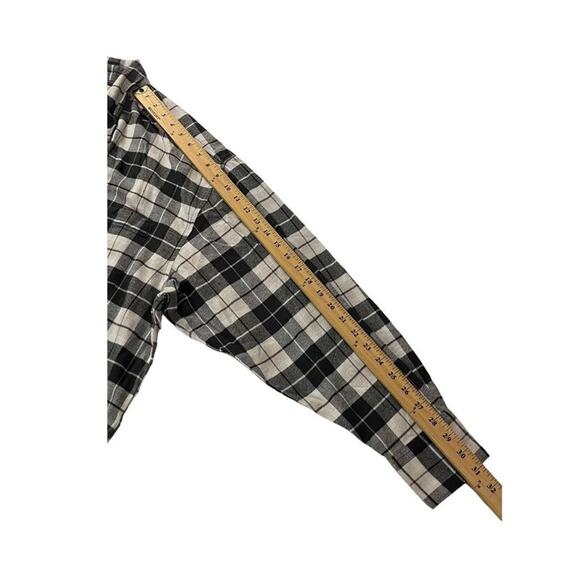 Levi’s Silver Tab Oversized Plaid Flannel Shirt Womens's Size X Large New - Picture 6 of 12